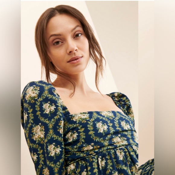 WeWoreWhat Floral Asymmetrical Tiered Maxi Dress - Picture 4 of 8